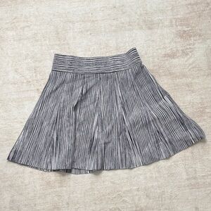 Club Monaco Black and White Skater Skirt